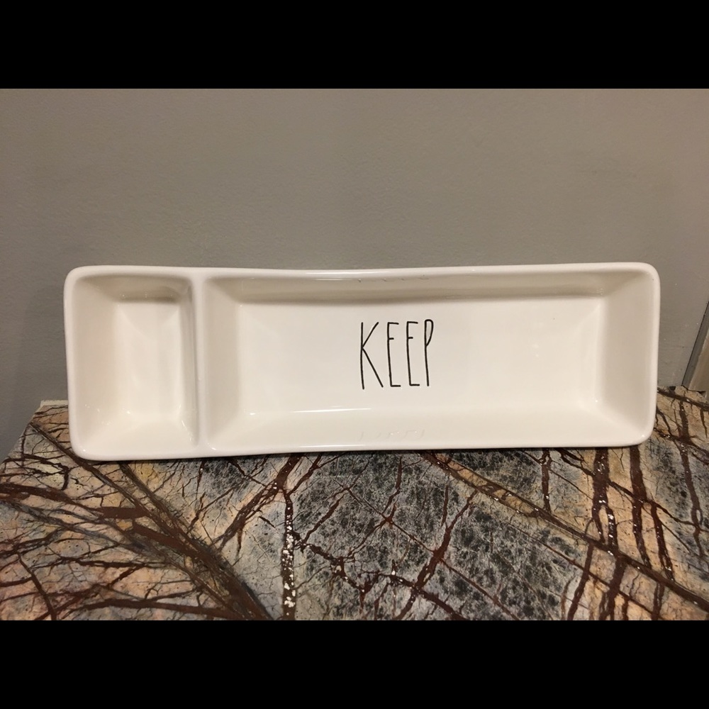 Rae Dunn “Keep” organization dish!